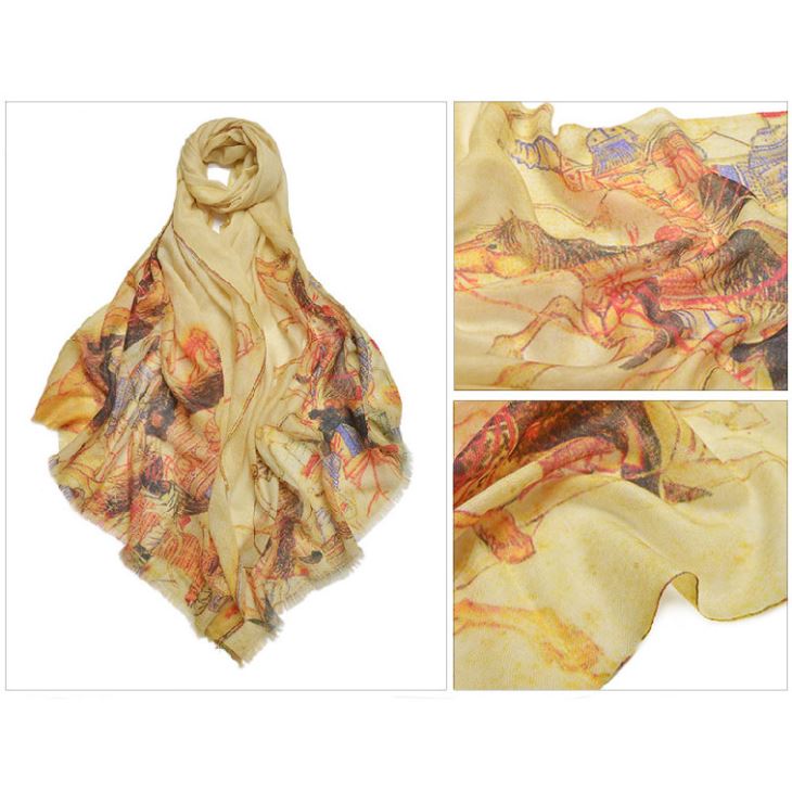China Custom Wool Scarf manufacturer